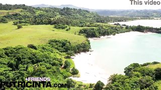 Horny Slut Putri Cinta Gets Fuck by a Big Dick on the beach