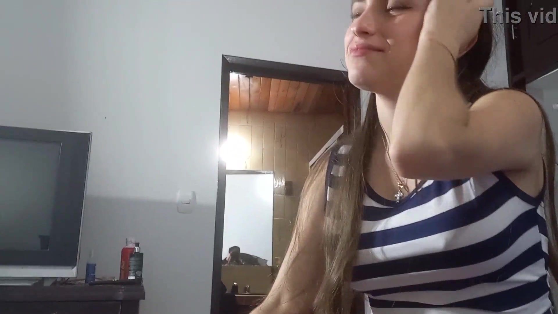 My Step Sister enjoys my Cock in the Family Cabin, I cum in it