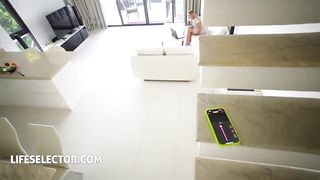 Lifeselector - Bootylicious blonde Luxury Mur cheats on BF with you in all positions