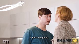 SHAME4K. Two Husbands Aren't Enough, She also Needs Young Lover!
