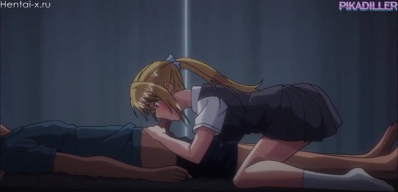 I'm your dirty stepsister, let's fuck without a condom. Will you cum in me? Uncensored hentai sex