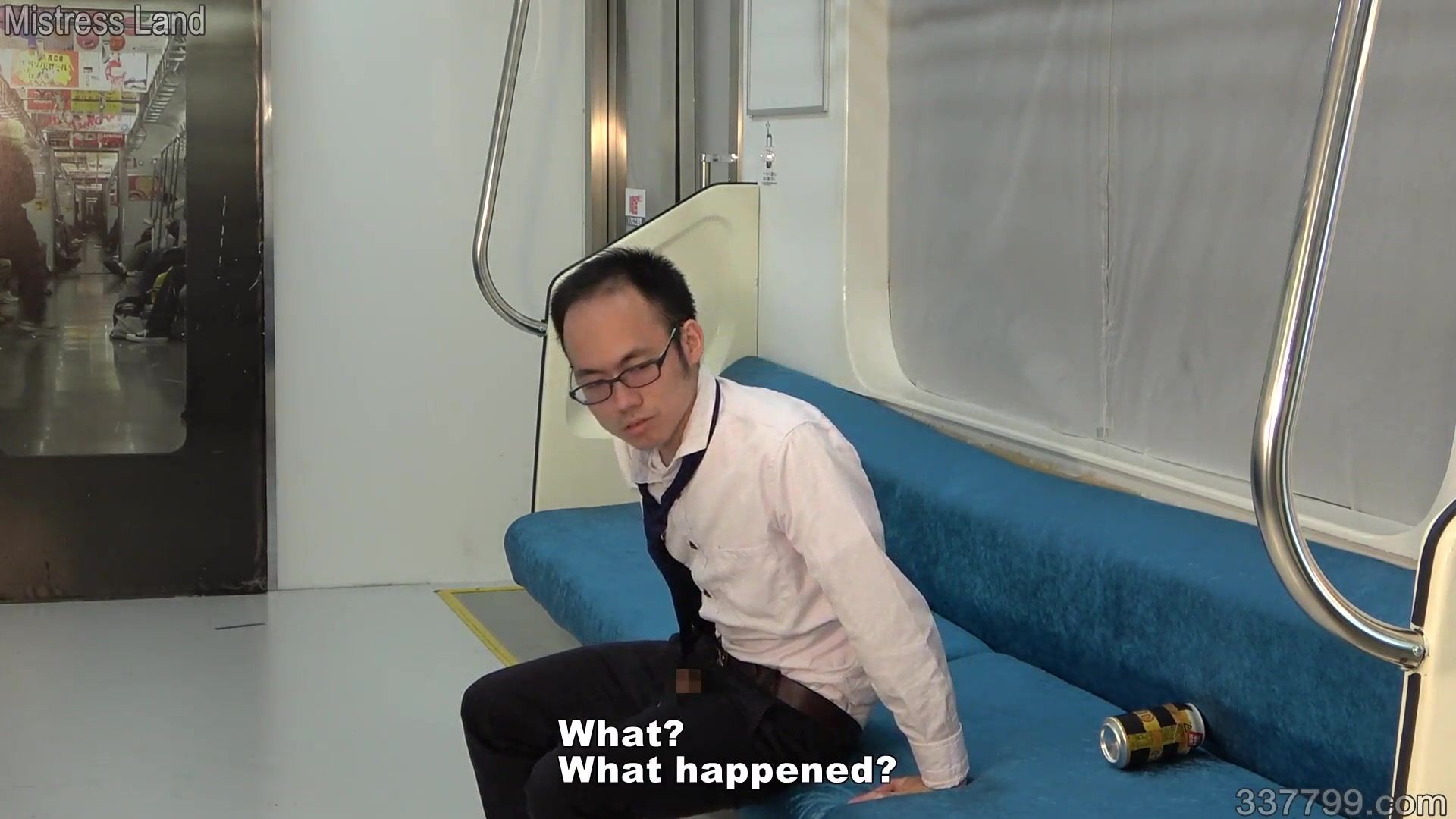 CFNM - A Clothed Woman and Naked Men who are observed Dick