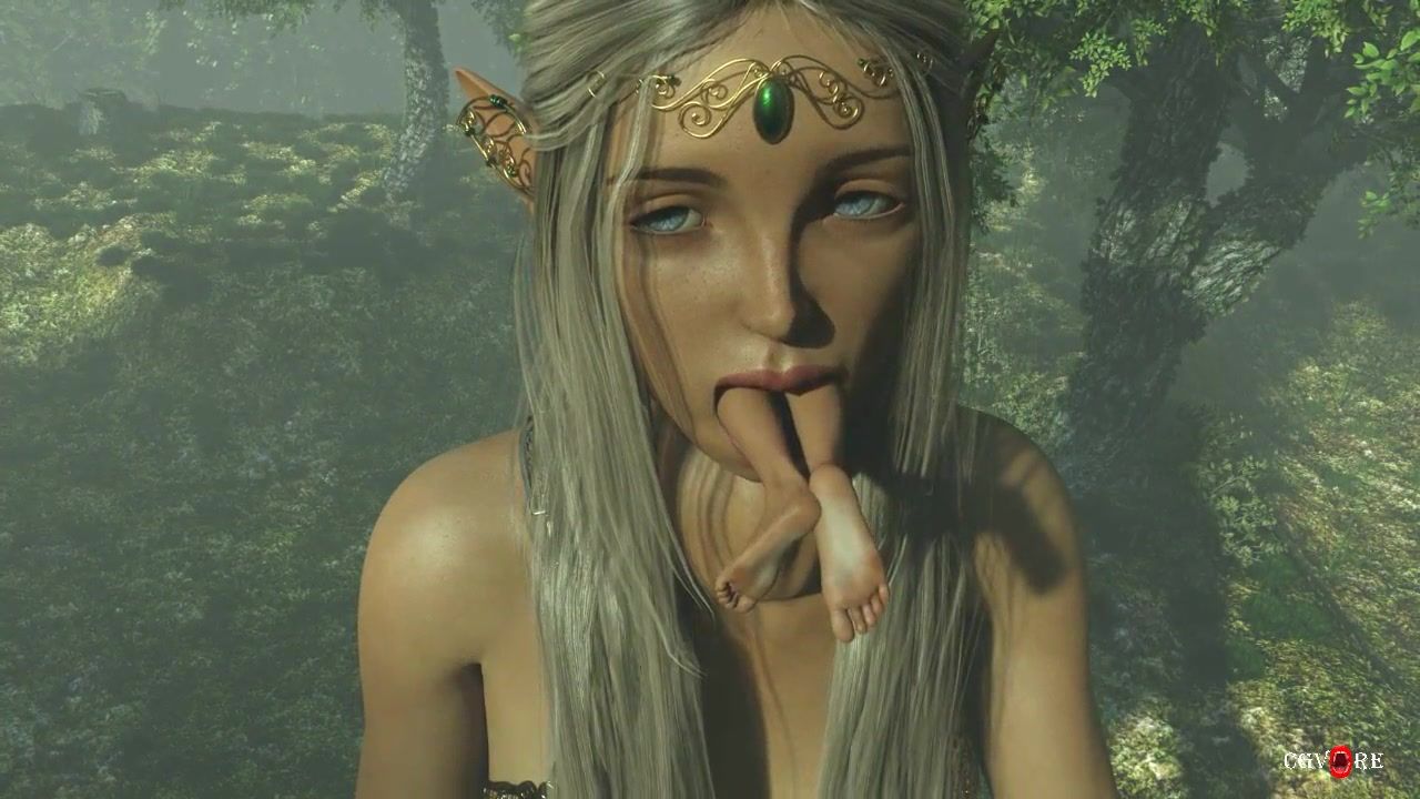 Misterious forest animation. Free version