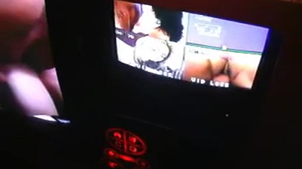Gloryhole sperm junkie in the adult cinema - snake