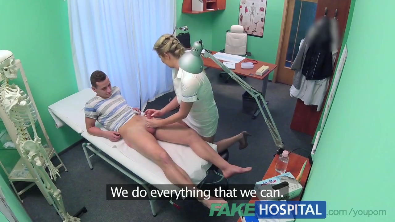 Fake Hospital Stud caught giving nurse a creampie