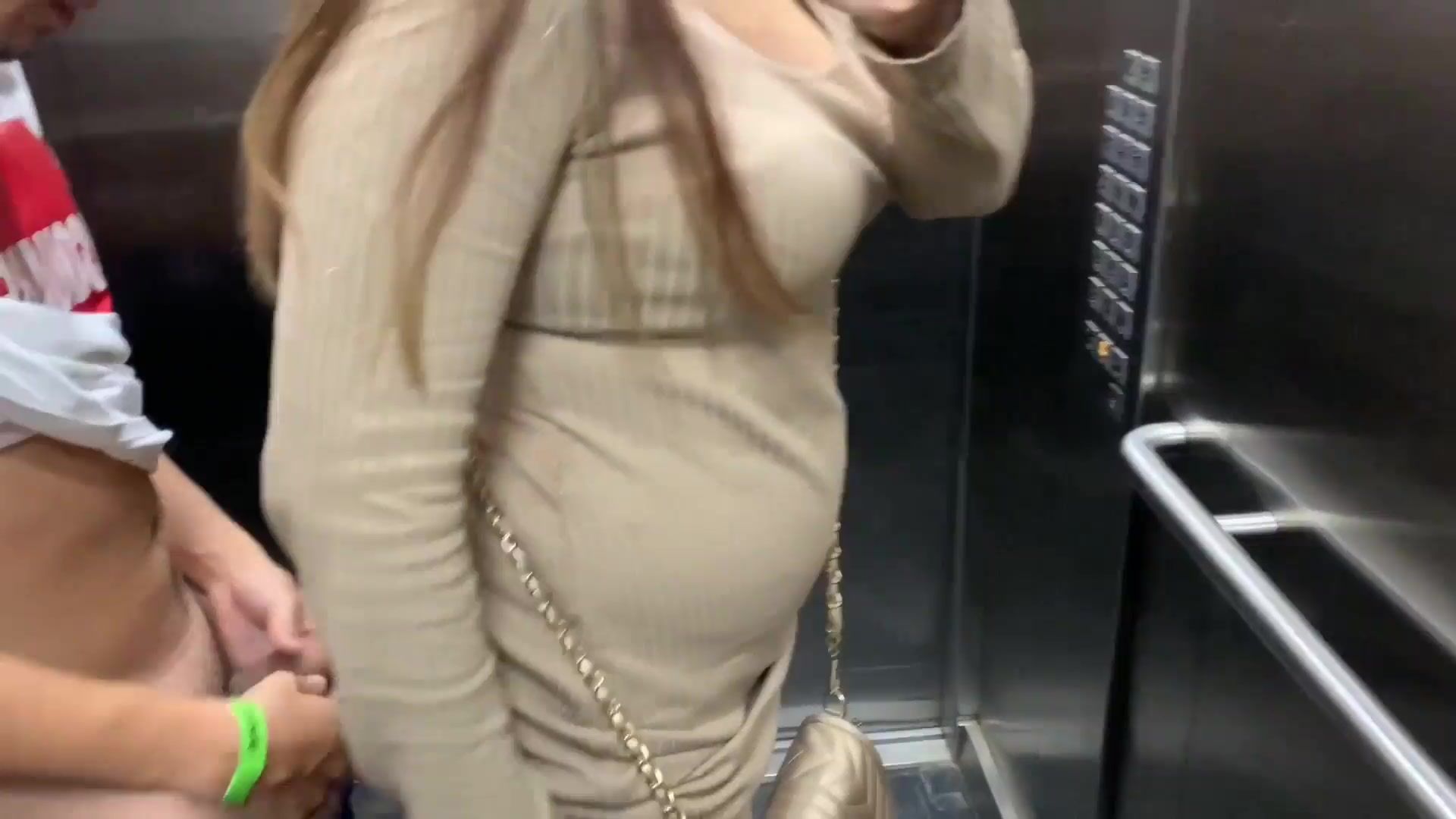 Sex in public, in the elevator with a stranger and they catch us