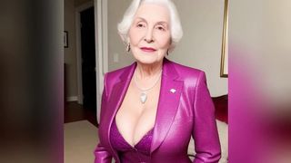 [GRANNY Story] New Year's Eve Sex with Step Grandmother