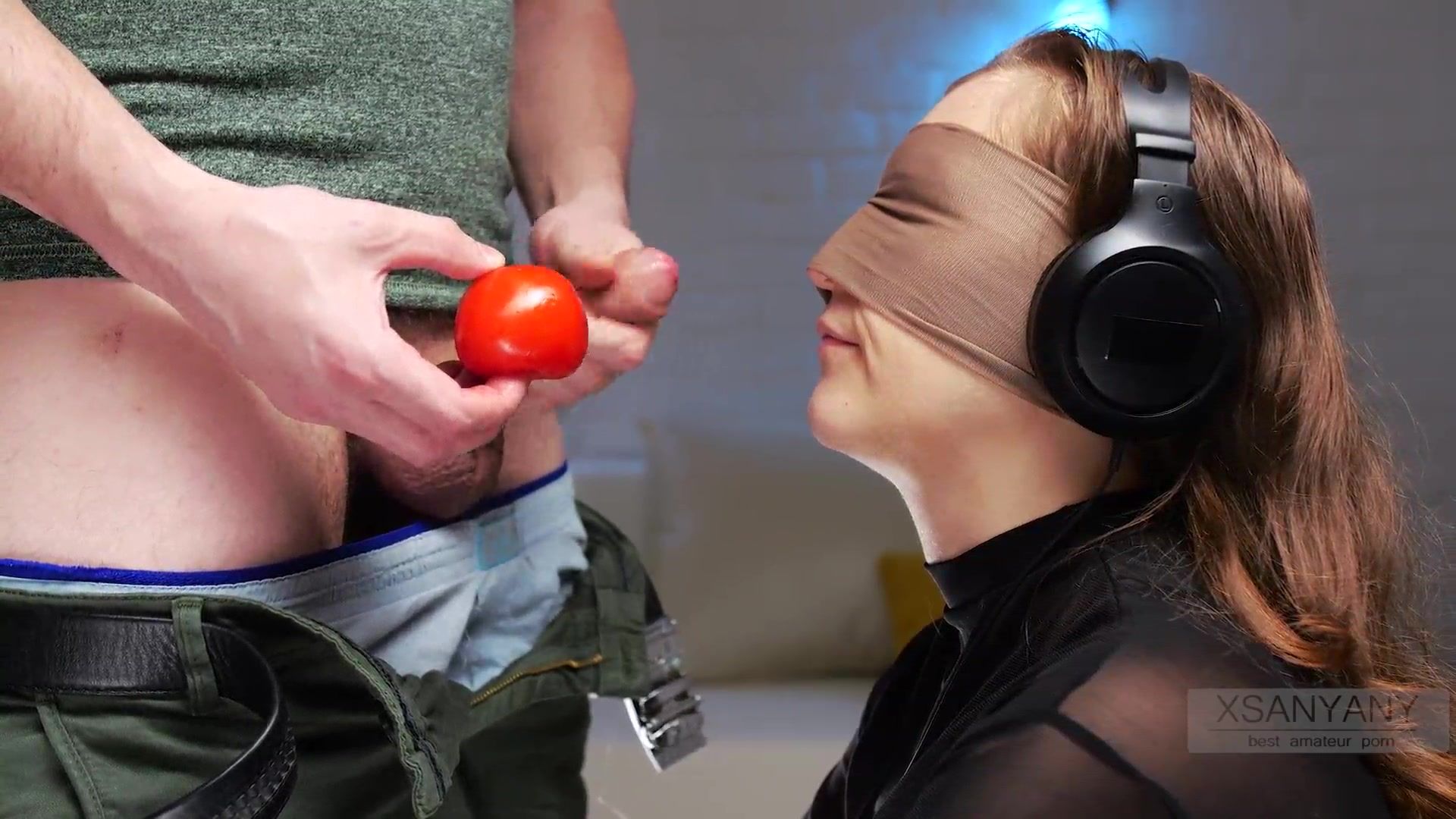 omg...My BEST FRIEND offered to Play the TASTE GAME but Tricked me into feeding me CUM - XSanyAny