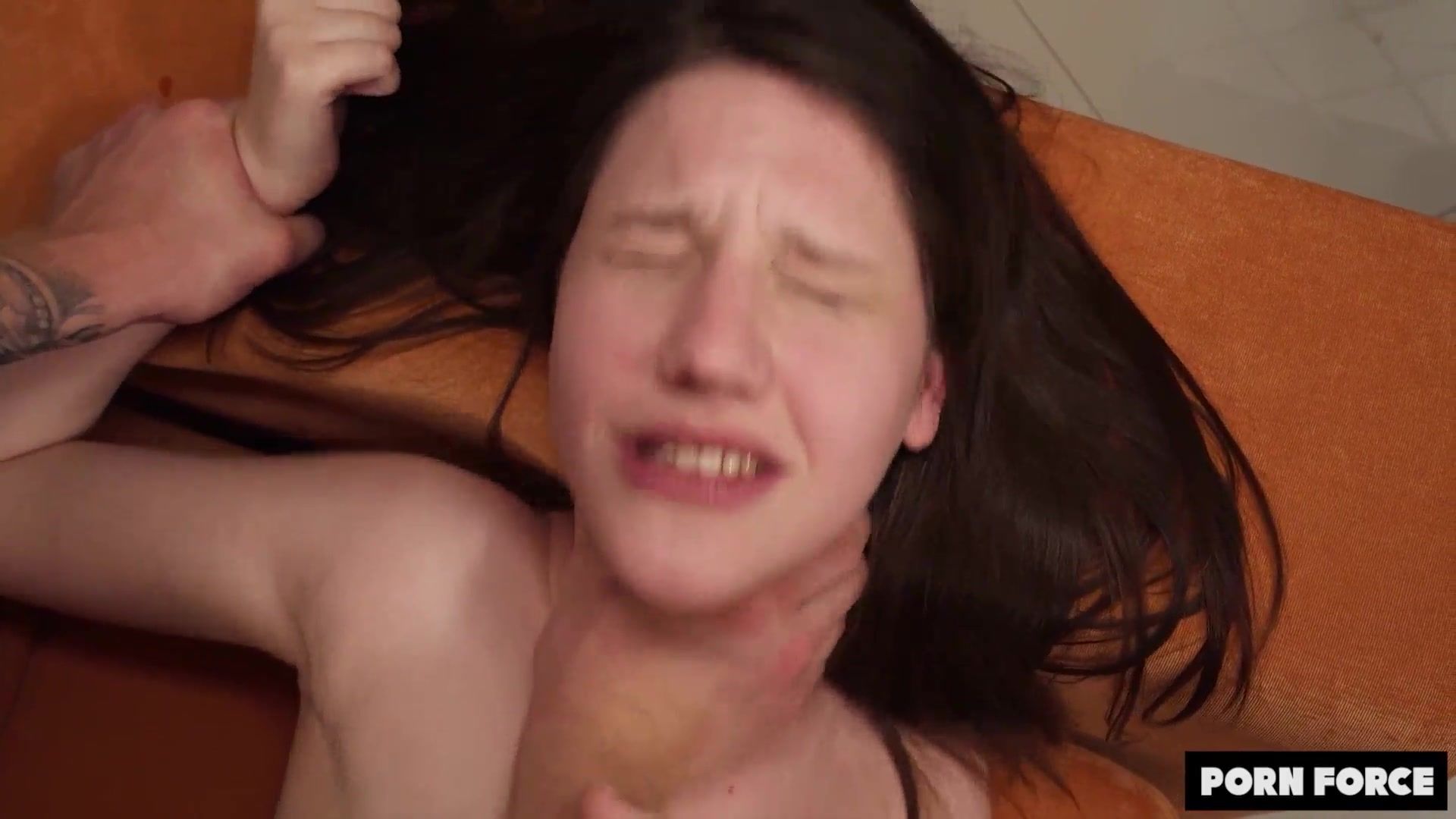 YOU GET WHAT YOU WISH FOR - 18 Year Old College Student Gets Broken With A Rough Fuck