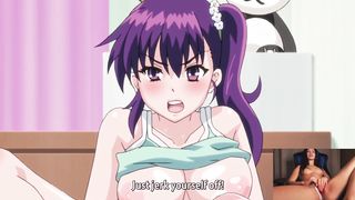 Giant dick vs. virgin [uncensored hentai English subtitles]