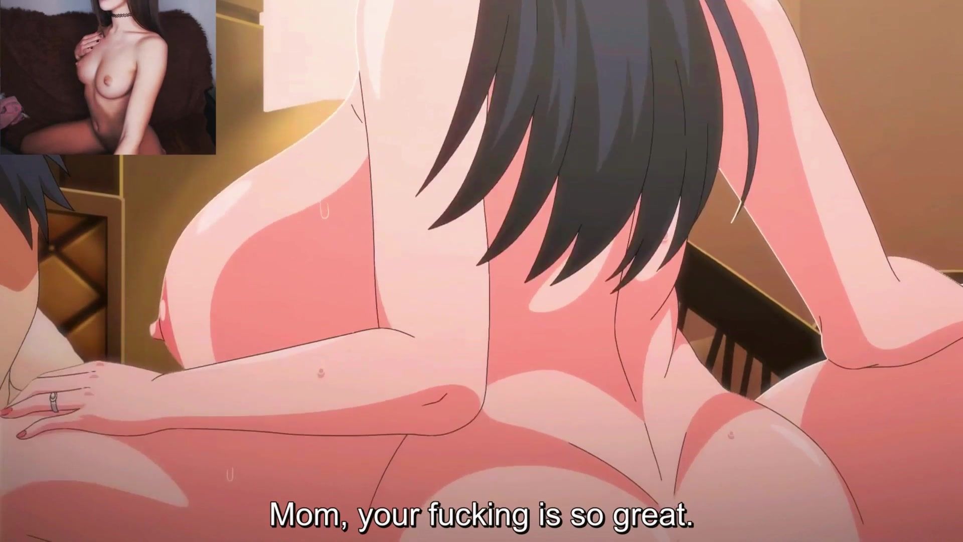 Stepmom plays with her son [uncensored hentai English subtitles]