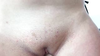 Beautiful girl fucking in the balcony of the hotel