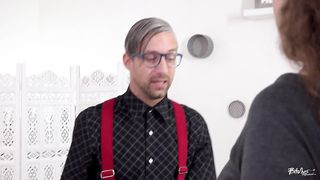 Pissing and panty sniffing gets girls horny