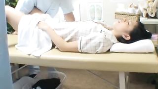 Spycam Reluctant Wife seduced by masseur