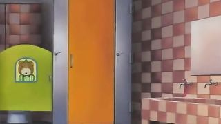 Doggy-style hentai fuck