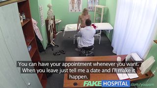FakeHospital Super sexy curvy blonde accepts dirty doctors offer