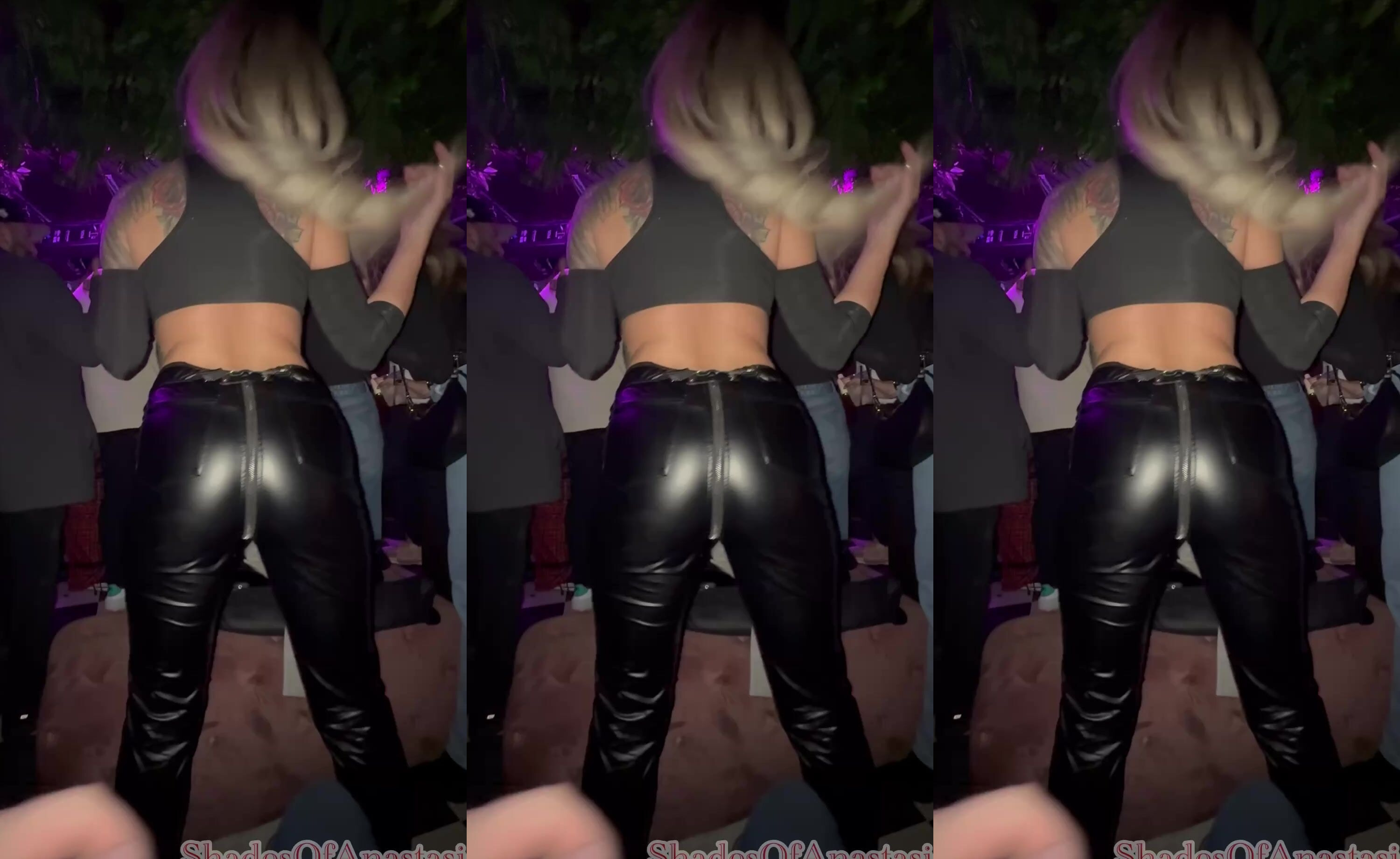 Can’t keep her locked up, even at the clubs downtown