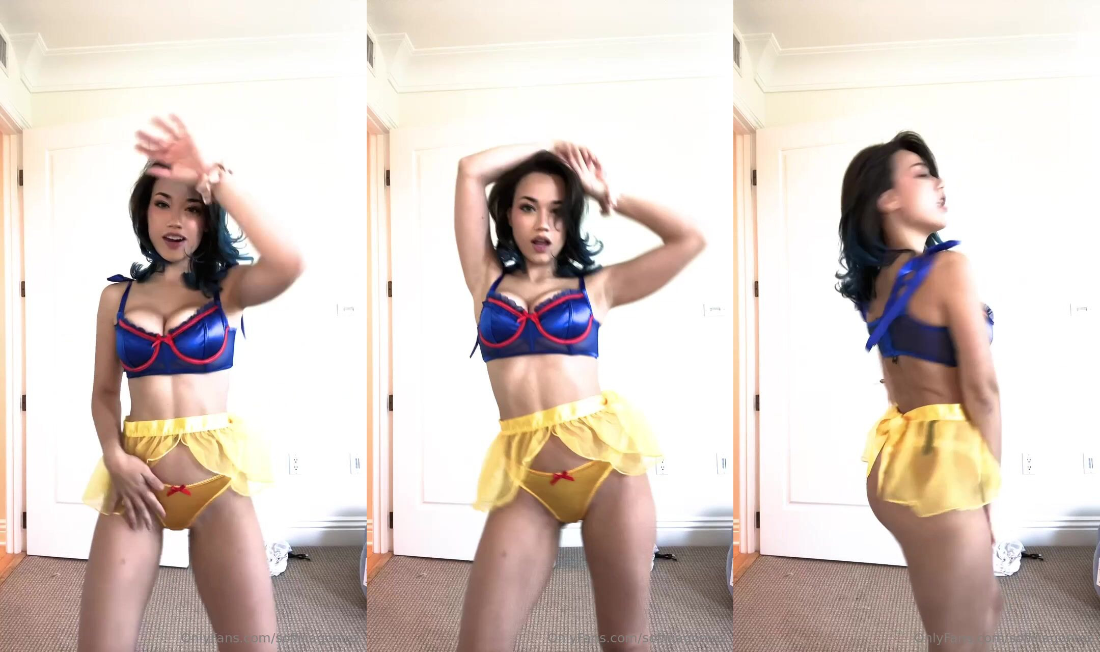 Sofia Gomez Strip Dance in Sexy Outfit Onlyfans Leak Video