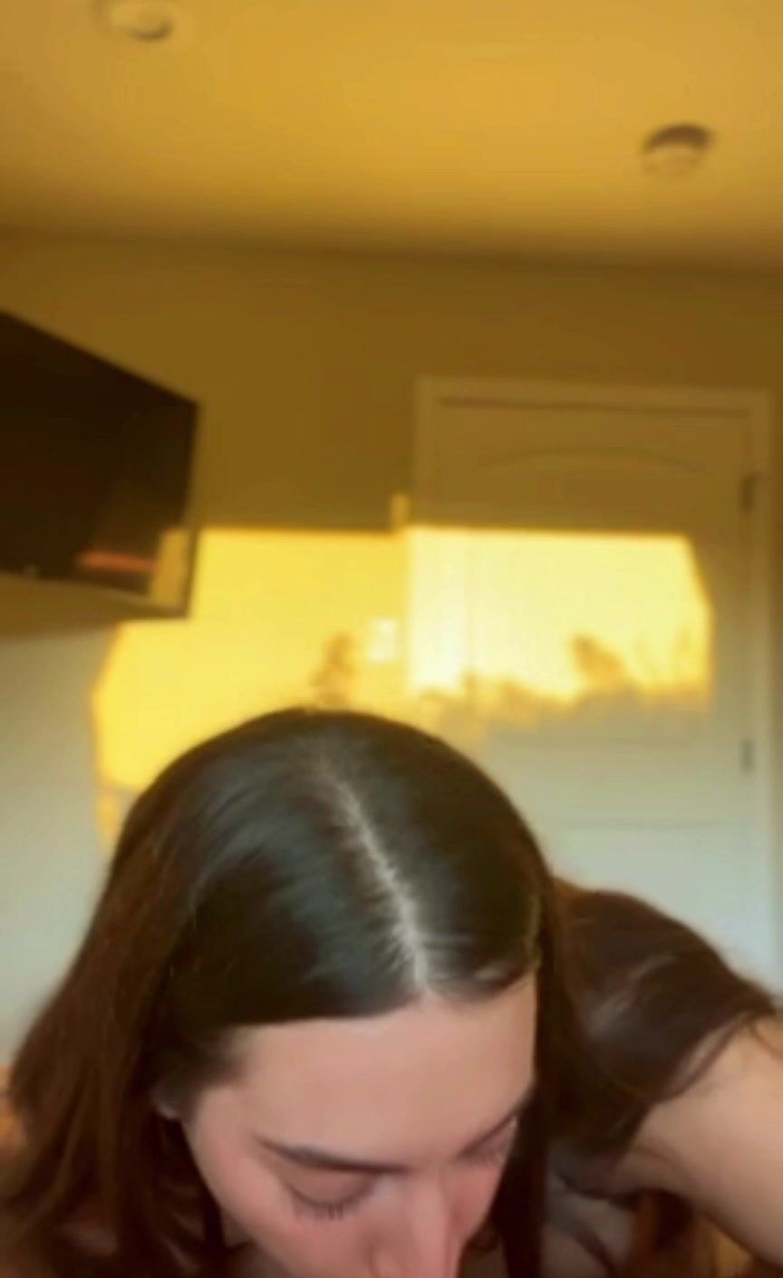 Mia Monroe Giving Sloppy and Sensual Blowjob to a Guy Video