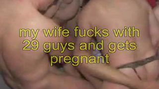 Amateur Bareback Gangbang