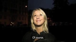 PublicAgent Blonde Student Monika Loves my Huge Dick