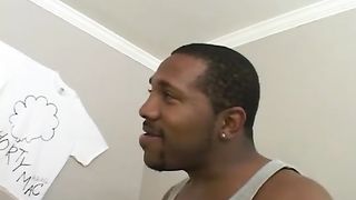 Leah Luv has fun with a BBC