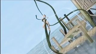 Horny Animated Chick Gets Monster Fucked