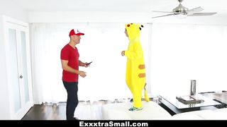 ExxxtraSmall - Wild Pikachu Caught and Fucked