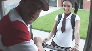 Nasty teen Stephanie Cane pussy fucked