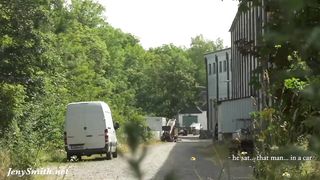 The Lair. Jeny Smith Going naked in an abandoned factory!