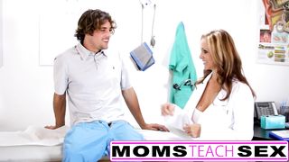 Doctor orders hot threesome with step sister