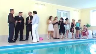 Swimming Pool Sex Party 7!