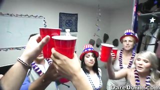 Hot sex party after the Independence Day