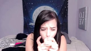 Teen Alyssa who loves to role-play and dirty talk