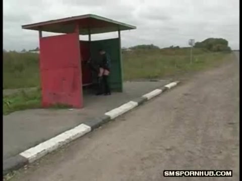 Bus Stop Sex - Free HD sex at the bus stop Porn Video