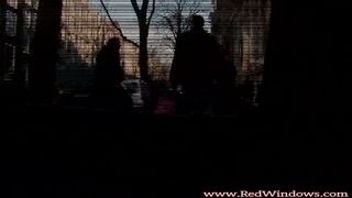Real dutch whore pounded after giving a bj