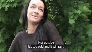 PublicAgent Sexy raven haired beauty