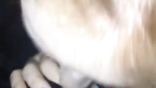Hoe gives random guy blowjob