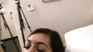 Arab girl's first porno