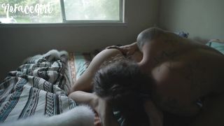 Amateur Babe Gets Fucked Hard And Covered In Cum - NoFaceGirl