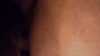 Indian Guy eats White Brunette Slut