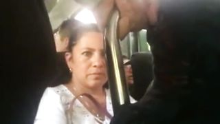 She groped my dick in tran