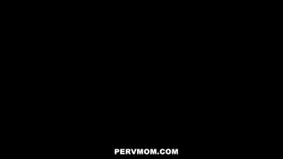 PervMom - Hot MILF gets her Big Tits Fondled by Stepson