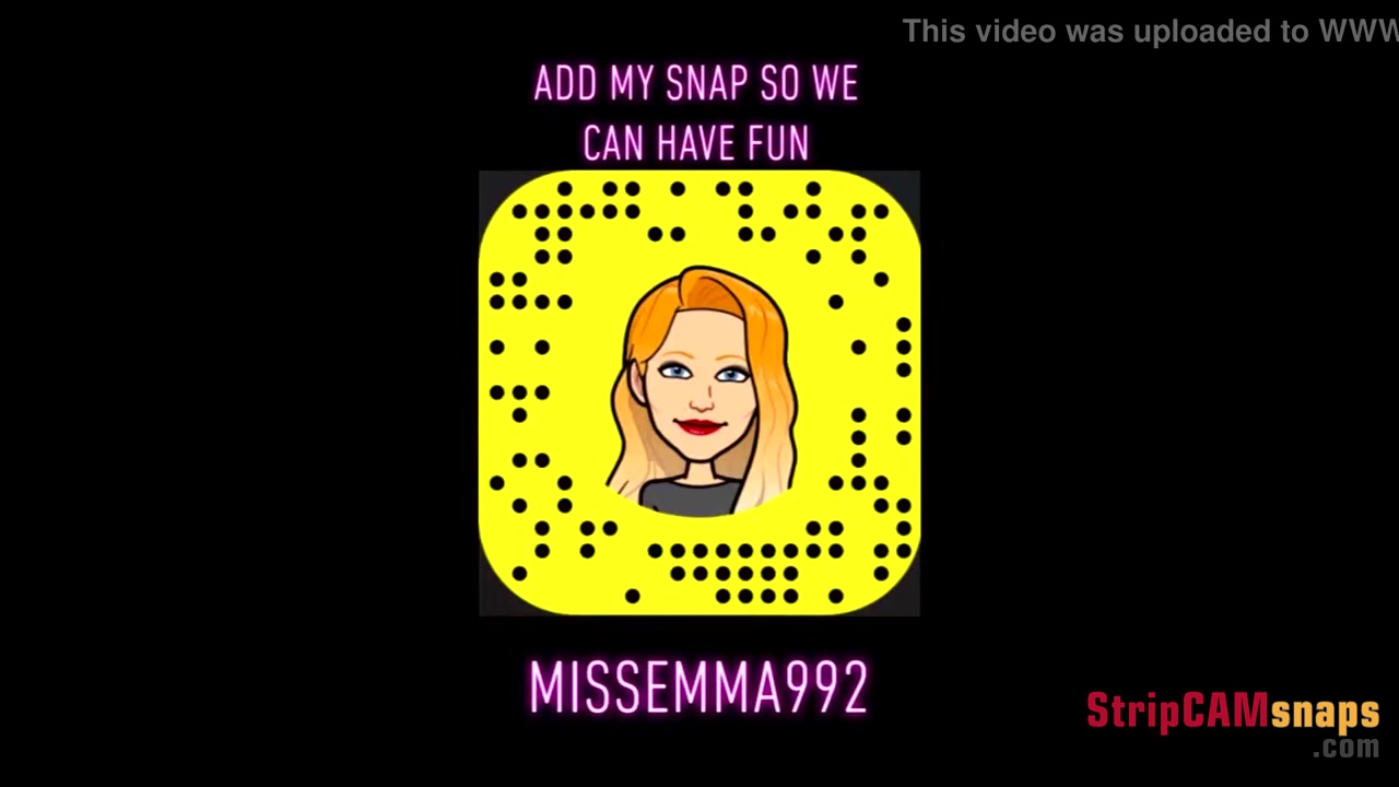 Snapchat porn video