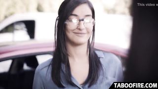 Nerdy lesbian schoolgirl takes revenge on her bully
