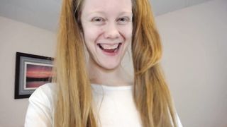 Redhead Faith Hatch - First time anal with daddy