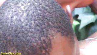 extreme bbw african outdoor bdsm lesson