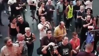 Fucking her Infront of the Crowd in Cape Town