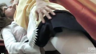 Wet lesbian sex
