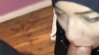 Beurette en hijab de Vitry